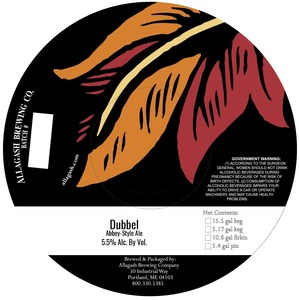 Allagash Brewing Company Dubbel February 2020