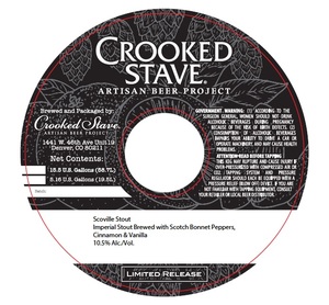 Crooked Stave Artisan Beer Project Scoville Stout February 2020