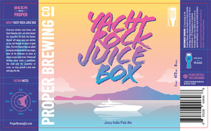 Proper Brewing Co. Yacht Rock Juice Box