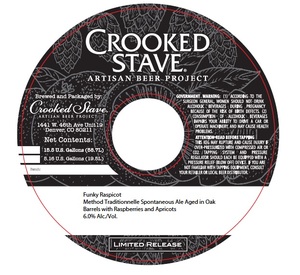 Crooked Stave Artisan Beer Project Funky Raspicot