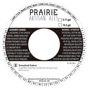 Prairie Artisan Ales Smashed Sabro February 2020