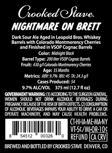 Crooked Stave Nightmare On Brett