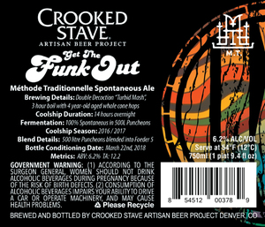 Crooked Stave Artisan Beer Project Get The Funk Out February 2020