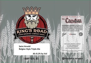 Kings Road Brewing Company Saint Arnold Belgian Style Triple Ale