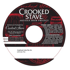 Crooked Stave Artisan Beer Project Amplitude India Pale Ale