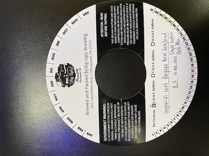 Big Ugly Brewing Imperial Leaf Peepers New England Style India Pale Ale