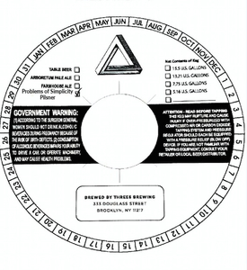 Problems Of Simplicity Pilsner 