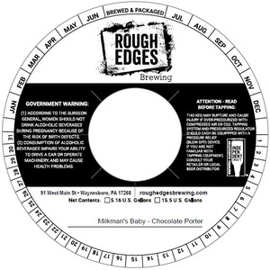 Rough Edges Brewing Milkman's Baby - Chocolate Porter