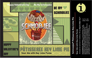 Imprint Beer Co. Schmoojee PÂtisseree Key Lime Pie February 2020