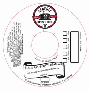 Genesee Brew House Black Raspberry Cream Ale