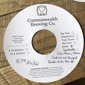 Commonwealth Brewing Co Syndicate