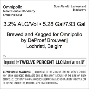 Omnipollo Meret Double Blackberry Smoothie Sour