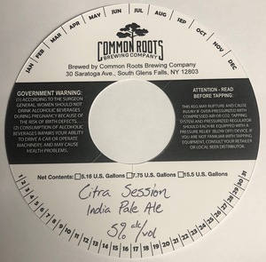 Common Roots Brewing Company Citra Session India Pale Ale