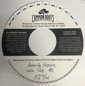 Common Roots Brewing Company Amarillo Session India Pale Ale