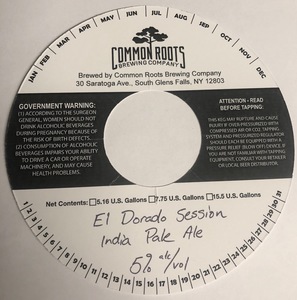 Common Roots Brewing Company El Dorado Session India Pale Ale