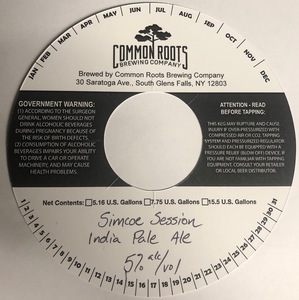 Common Roots Brewing Company Simcoe Session India Pale Ale