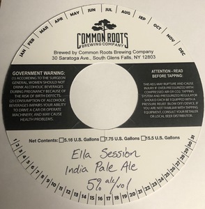 Common Roots Brewing Company Ella Session India Pale Ale