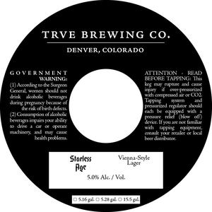 Trve Brewing Co Starless Age Vienna-style Lager