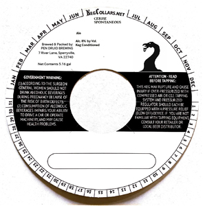 Pen Druid Brewing Cerise Spontaneous February 2020