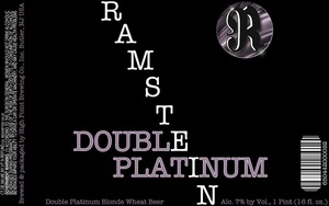 Ramstein Double Platinum Blonde Wheat Beer