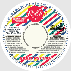 Flying Dog Brewery Night Putting Pale Ale