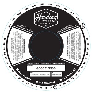 Harding House Brewing Good Tidings