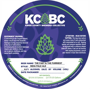 Kings County Brewers Collective The Fast & The Furriest February 2020