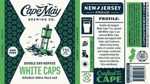 Cape May Brewing Co Double Dry-hopped White Caps February 2020