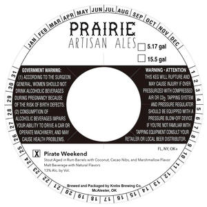 Prairie Artisan Ales Pirate Weekend March 2020