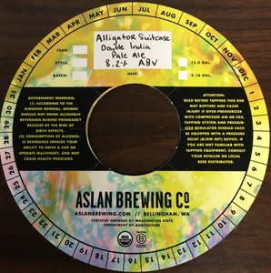 Alligator Suitcase Double India Pale Ale