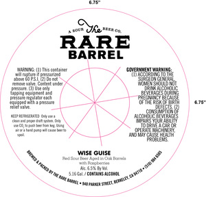 The Rare Barrel Wise Guise