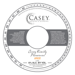 Casey Family Preserves - Apricot 
