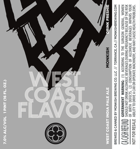Monkish Brewing Co. LLC West Coast Flavor