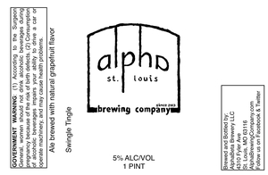 Alpha Brewing Company Swingle Tingle