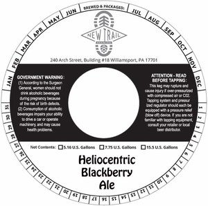Heliocentric Blackberry Ale February 2020