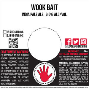 Left Hand Brewing Company Wook Bait