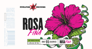 Revolution Brewing Rosa Fina April 2020