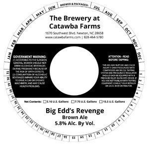 The Brewery At Catawba Farms Big Edd's Revenge