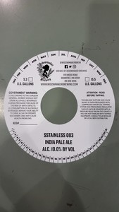 Sstainless 003 India Pale Ale March 2020