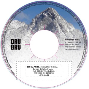 Bru Ski Patrol German-style Dark Lager March 2020