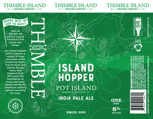 Thimble Island Brewing Company Pot Island March 2020