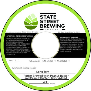 State Street Brewing Long Tom March 2020