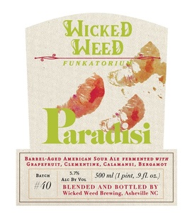 Wicked Weed Brewing Paradisi