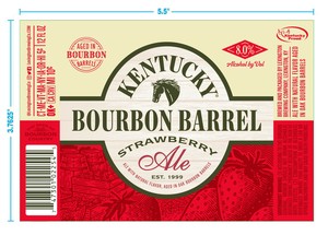 Kentucky Bourbon Barrel Strawberry Ale 