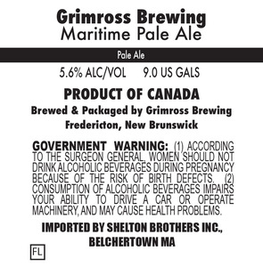 Grimross Brewing Maritime Pale Ale