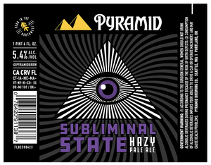 Pyramid Subliminal State Hazy Pale Ale
