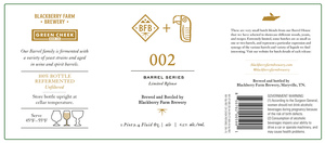 Blackberry Farm Brewery Barrel Series 002