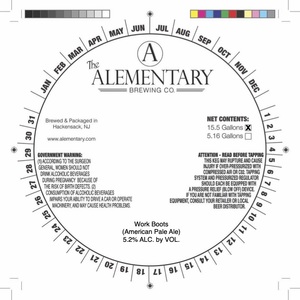 The Alementary Brewing Co. Work Boots