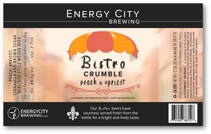 Energy City Bistro Crumble Peach & Apricot