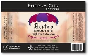 Energy City Bistro Smoothie Raspberry & Blueberry March 2020